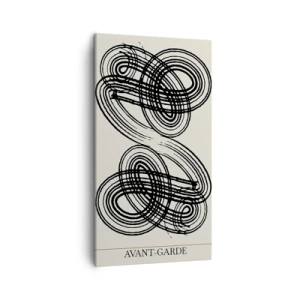 Cuadro sobre lienzo - Impresión de Imagen - Salió espontáneamente - 45x80 cm