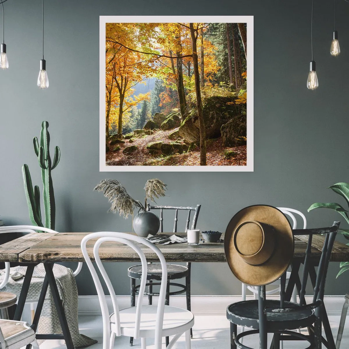 Póster - Tiempo de descanso - 30x30 cm