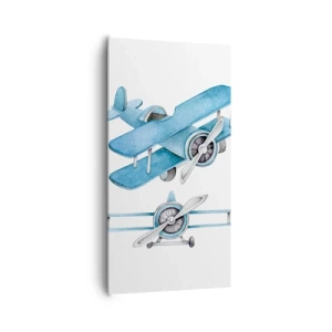 Cuadro sobre lienzo - Impresión de Imagen - Un ganador nato - 65x120 cm