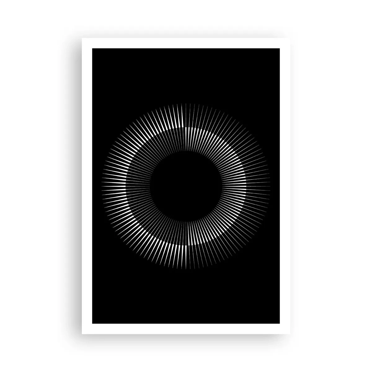 Póster - Sol negro - 70x100 cm