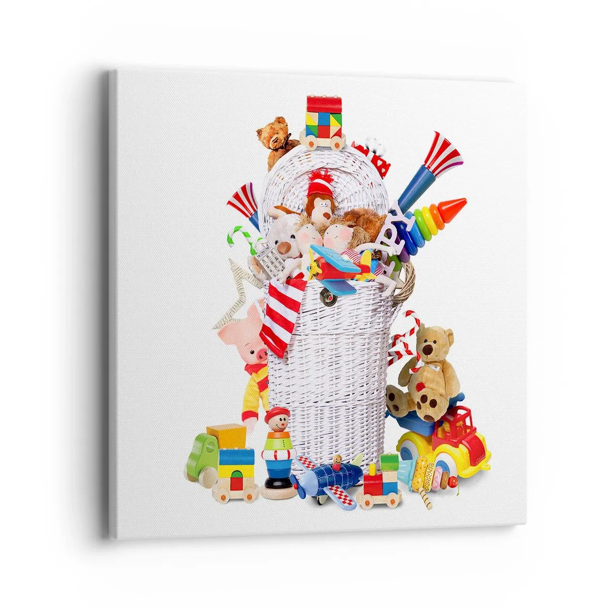 Cuadro sobre lienzo - Impresión de Imagen - Tesoros para los más pequeños - 40x40 cm