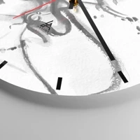 Esfera sin numeración, con rayas