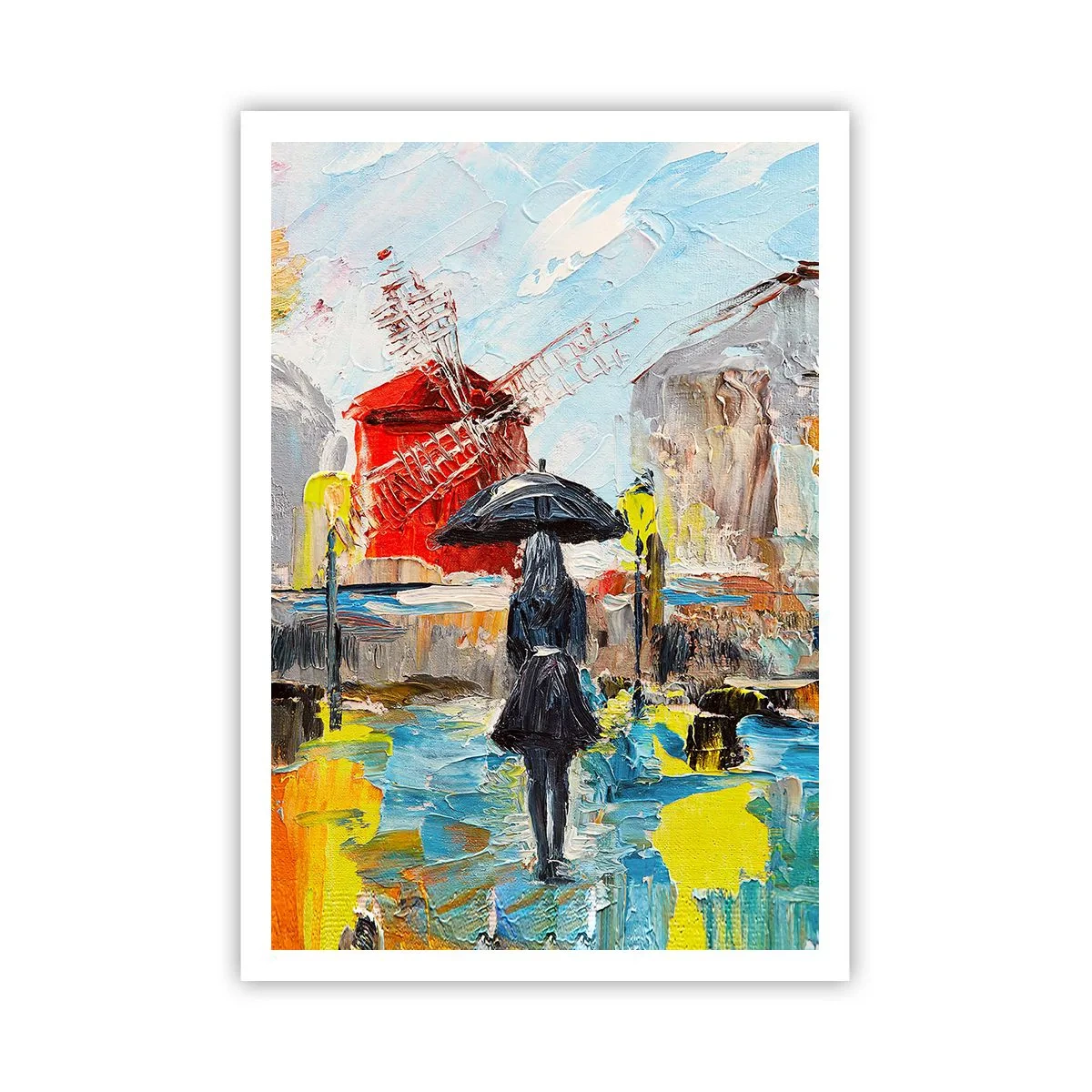 Póster - Leyendas parisinas - 70x100 cm