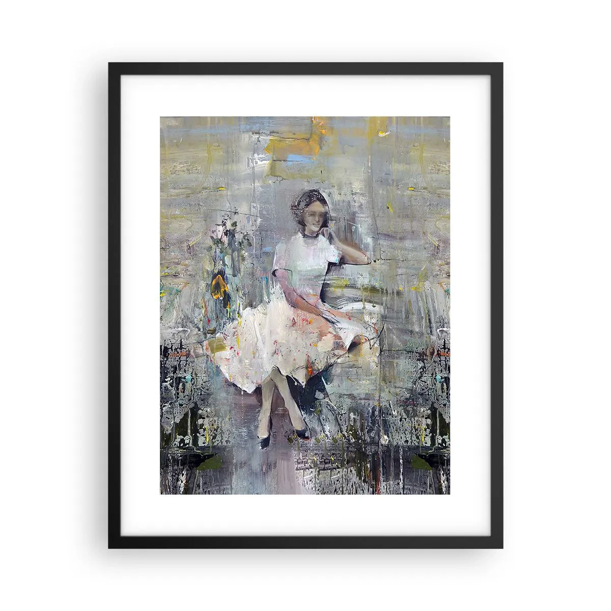 Póster en marco negro - Clásica y moderna - 40x50 cm