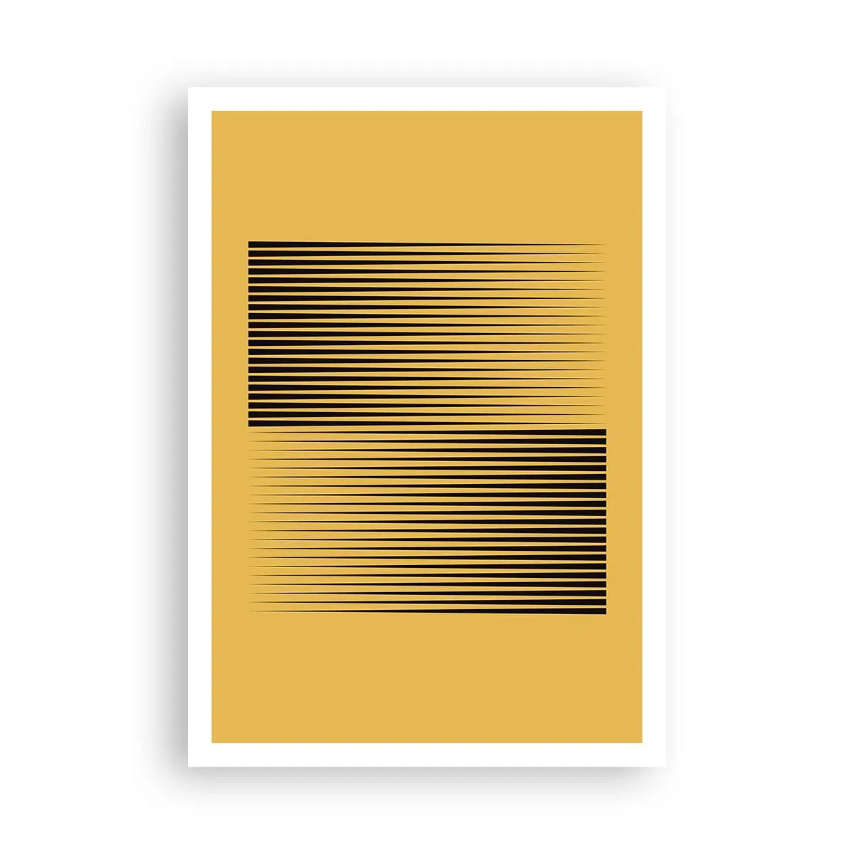 Póster - Cuadrado de opuestos - 70x100 cm
