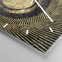 Esfera sin numeración, con rayas