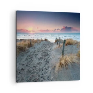 Cuadro sobre lienzo - Impresión de Imagen - Se derramó un arco iris de luminosidad.... - 50x50 cm