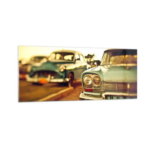 Cuadro sobre vidrio - Impresiones sobre Vidrio - A la espera del futuro - 100x40 cm