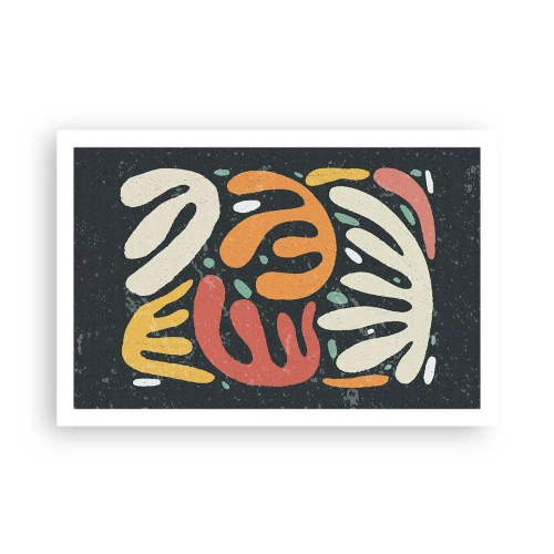 Póster - Composición - Estoy a punto de atraparte - 91x61 cm