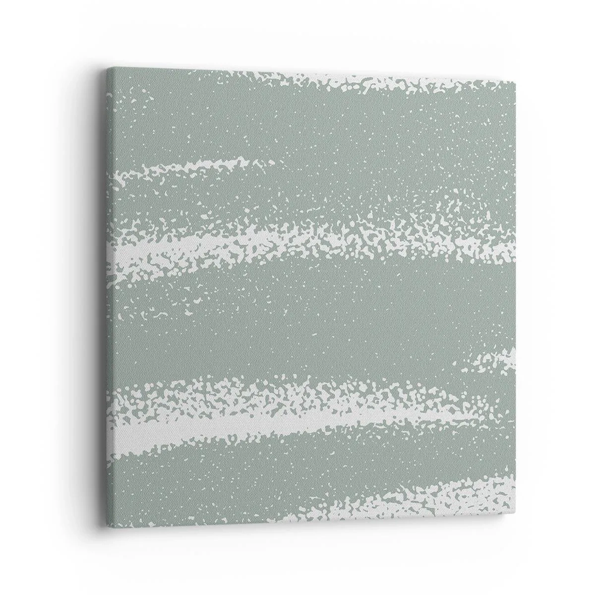 Cuadro sobre lienzo - Impresión de Imagen - Abstracción invernal - 40x40 cm