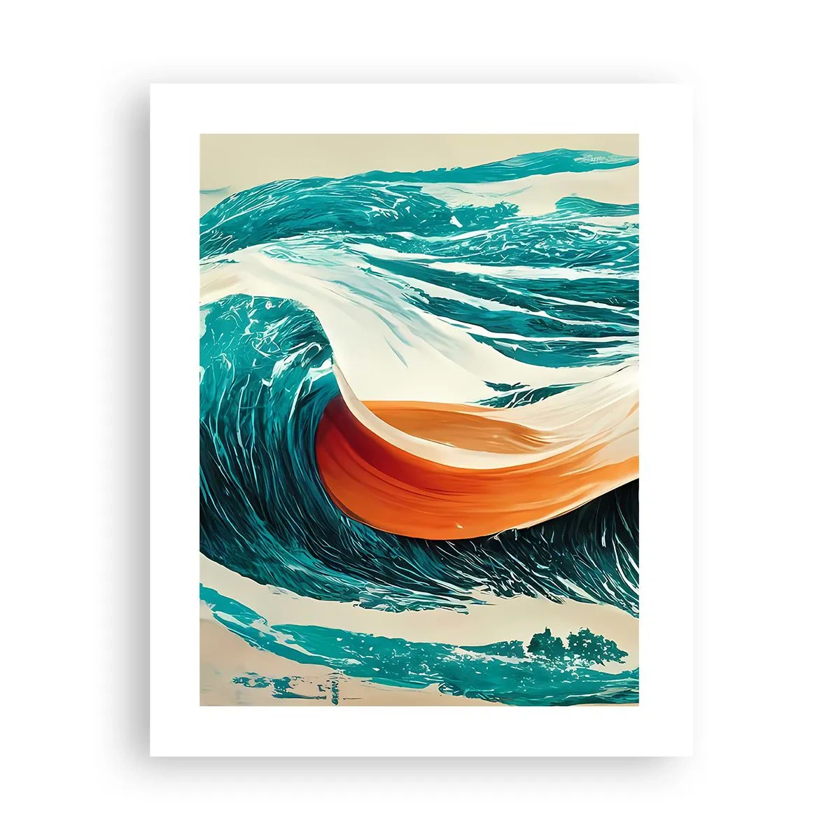 Póster - El sueño de un surfista - 40x50 cm