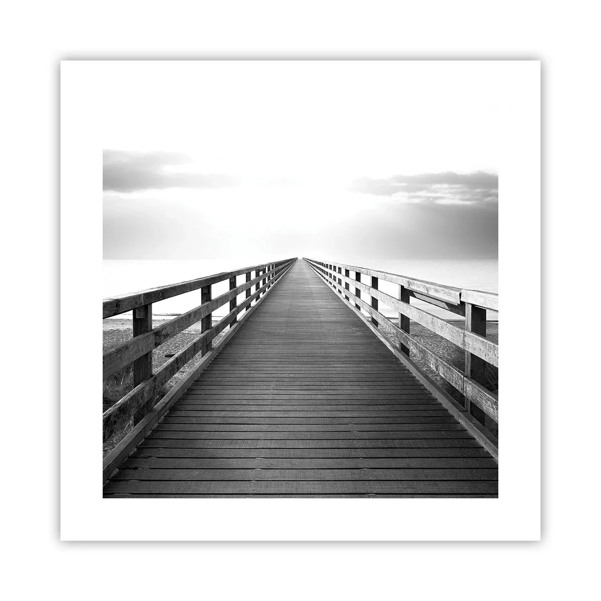 Póster - En la distancia... - 40x40 cm