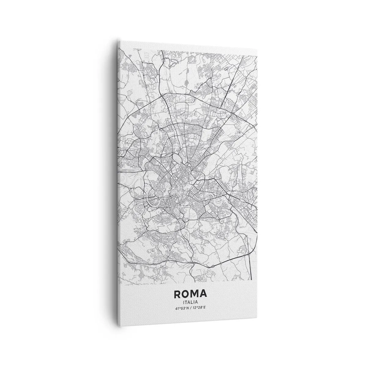 Cuadro sobre lienzo - Impresión de Imagen - El círculo romano - 55x100 cm