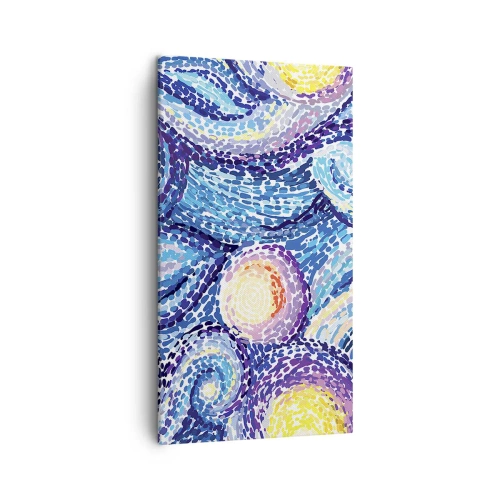 Cuadro sobre lienzo - Impresión de Imagen - De un cuadro de Van Gogh - 45x80 cm