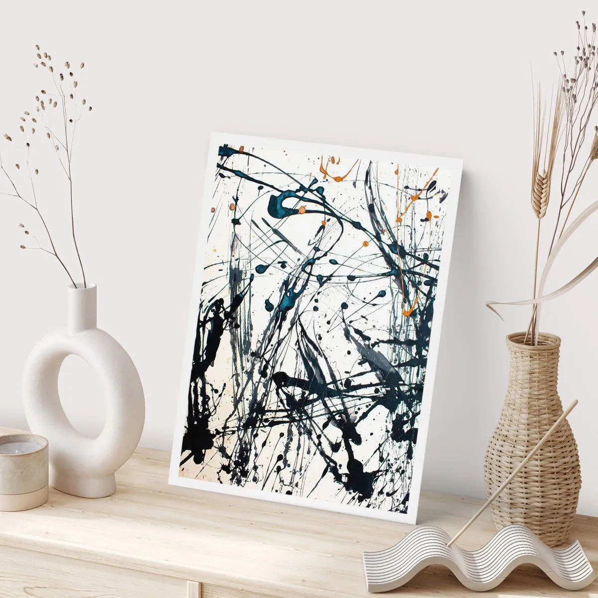 Póster - Abstracción expresionista - 40x50 cm
