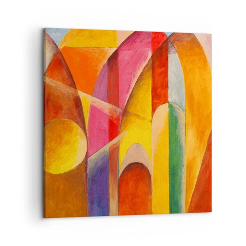 Cuadro sobre lienzo - Impresión de Imagen - Catedral del sol - 50x50 cm