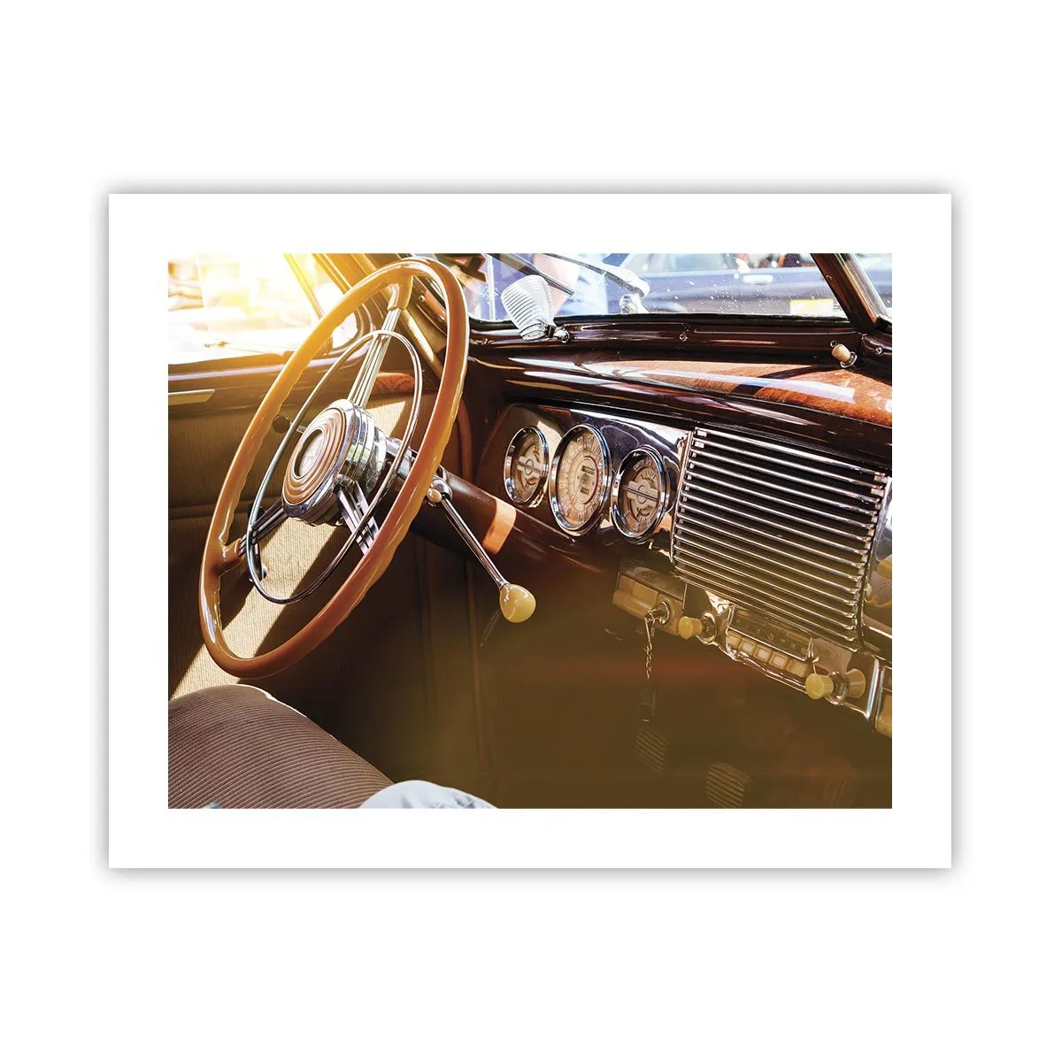 Póster - Un soplo de lujo del pasado - 50x40 cm