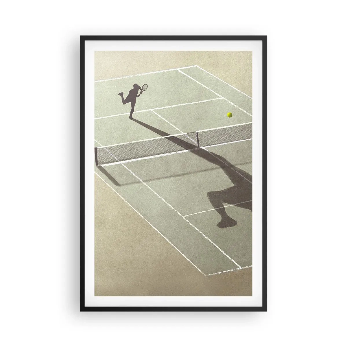Póster en marco negro - Véncete a ti mismo - 61x91 cm