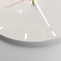 Esfera sin numeración, con rayas