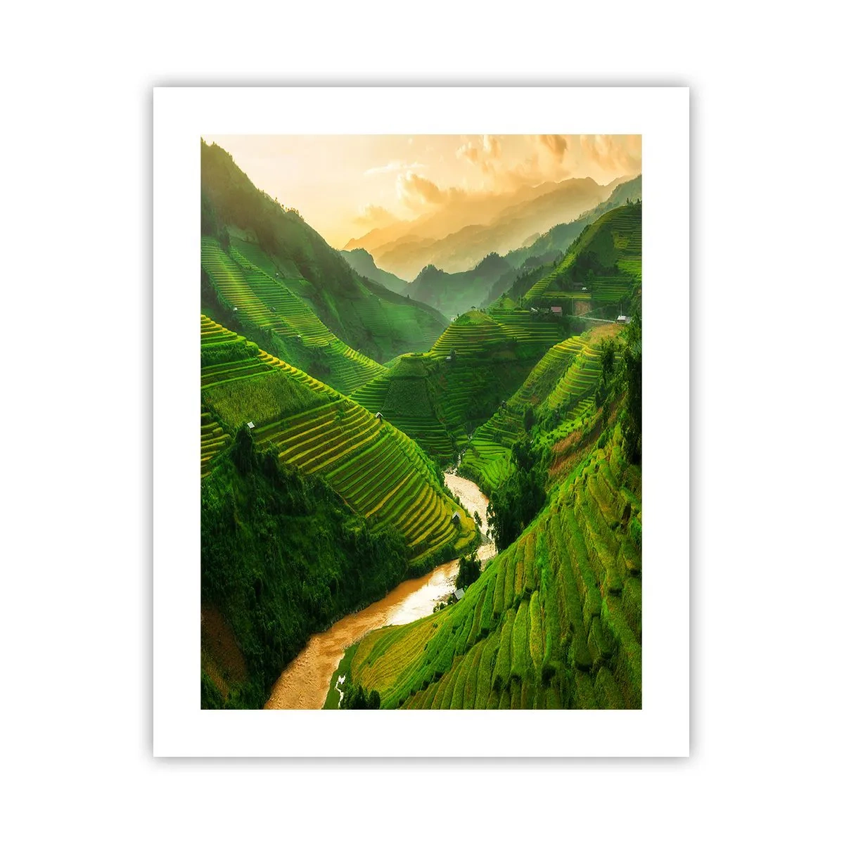 Póster - Valle vietnamita - 40x50 cm