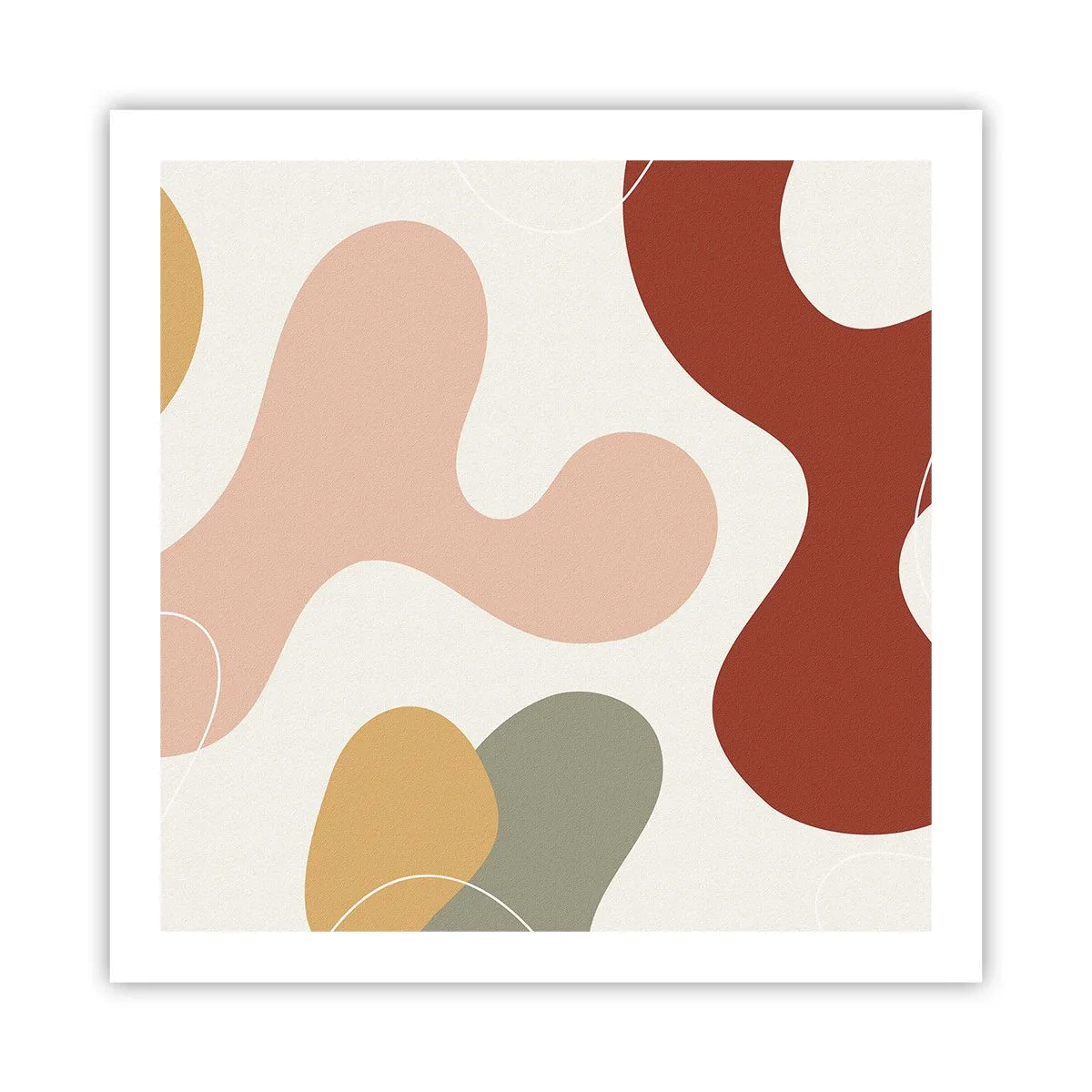 Póster - La esencia de la pintura - 60x60 cm