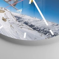 Esfera sin numeración, con rayas