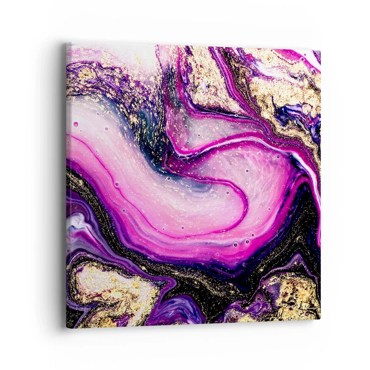 Cuadro sobre lienzo - Impresión de Imagen - Un momento abstracto - 40x40 cm
