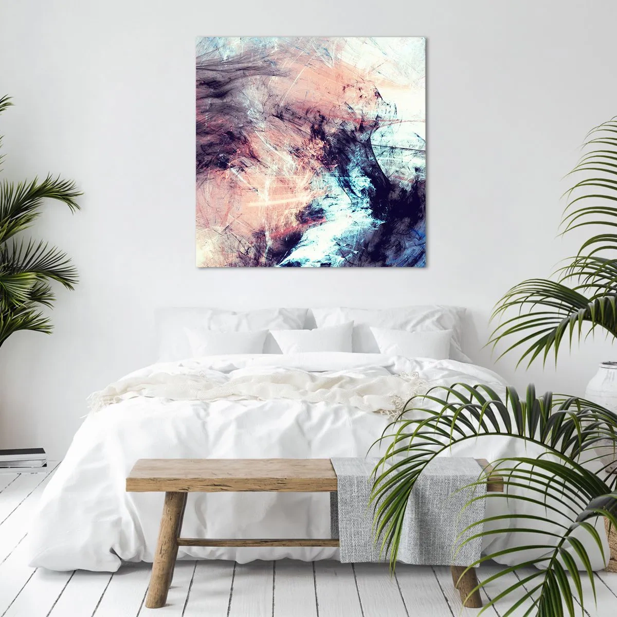 Cuadro sobre lienzo - Impresión de Imagen - Siente el viento - 30x30 cm