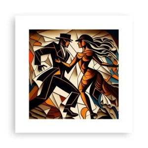 Póster - Danza de pasión - 30x30 cm