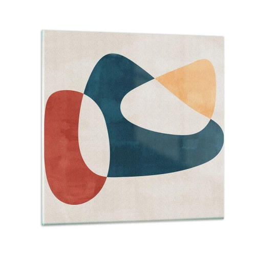 Cuadro sobre vidrio - Impresiones sobre Vidrio - Influencias y metamorfosis - 70x70 cm