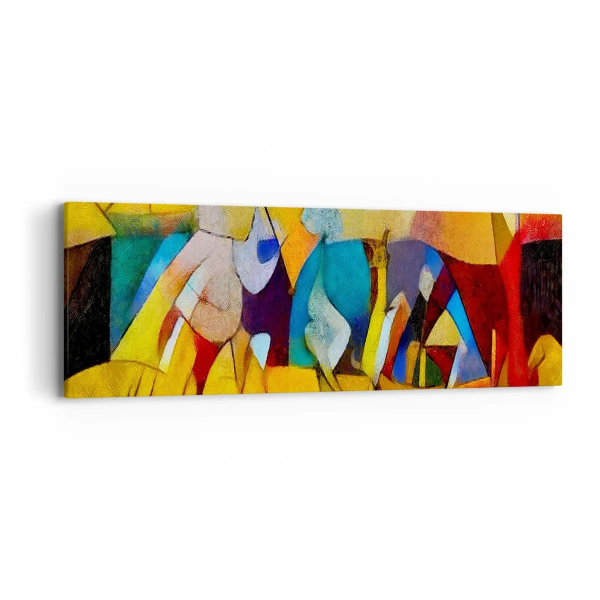 Cuadro sobre lienzo - Impresión de Imagen - Sol - vida - alegría - 90x30 cm