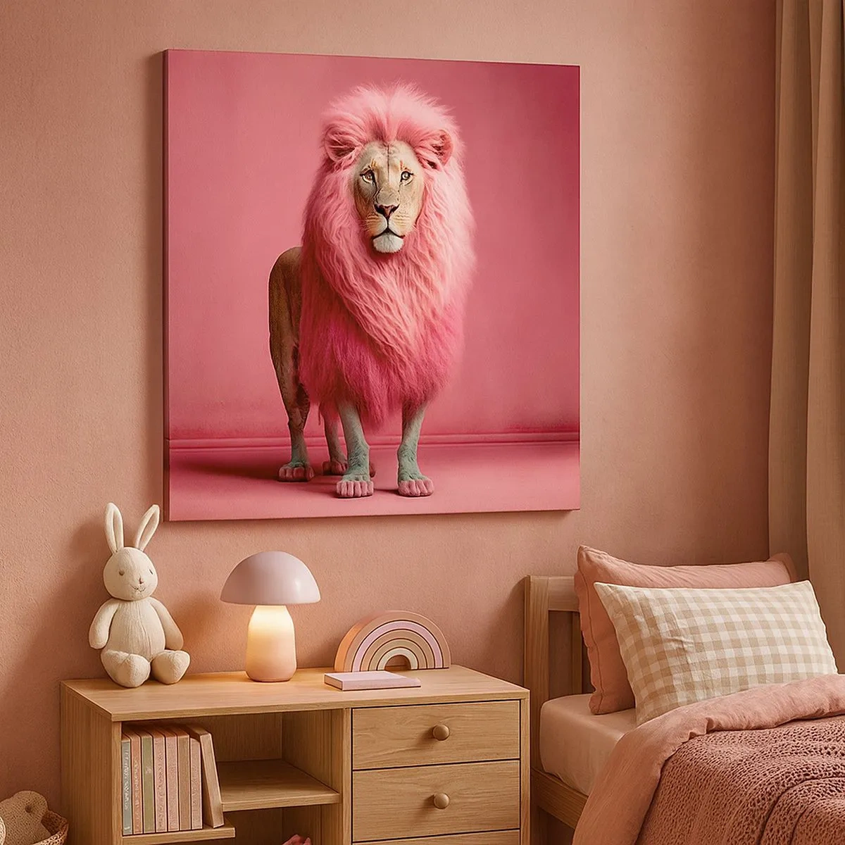 Cuadro sobre lienzo - Impresión de Imagen - Y ya no me tienes miedo - 30x30 cm