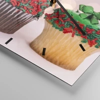 Esfera sin numeración, con rayas