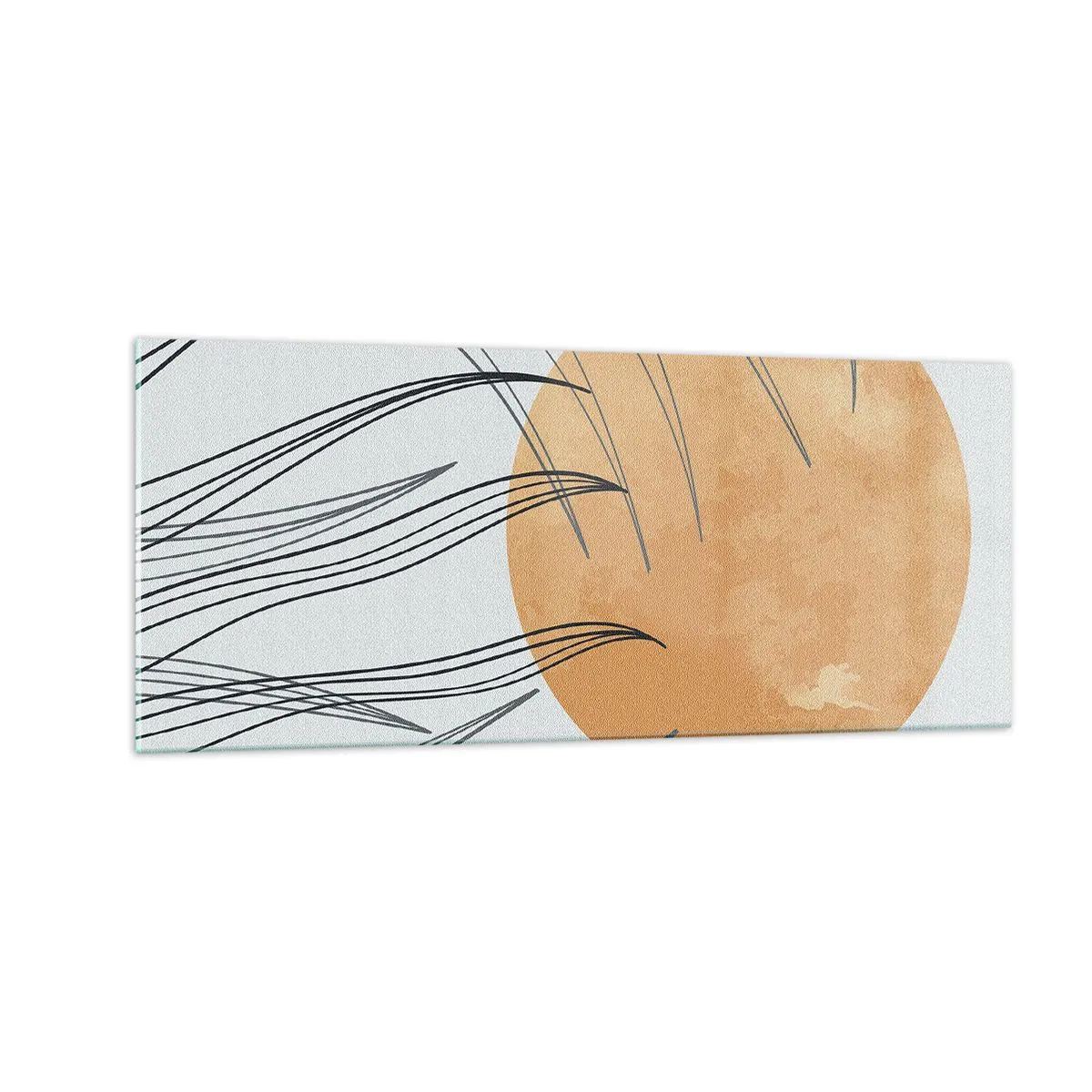 Cuadro sobre vidrio - Impresiones sobre Vidrio - Siempre hacia el sol - 100x40 cm