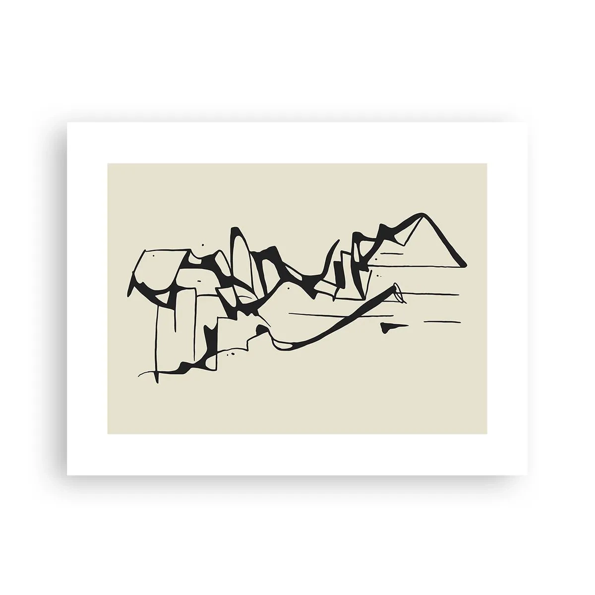 Póster - Tal vez sea un paisaje - 40x30 cm