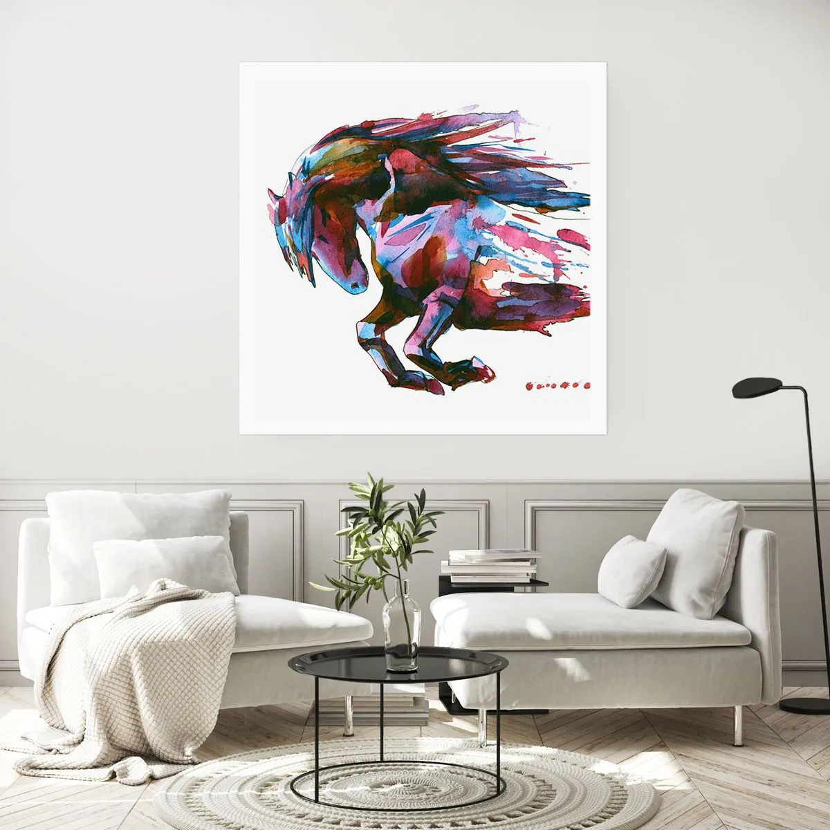 Póster - En éxtasis - 40x40 cm