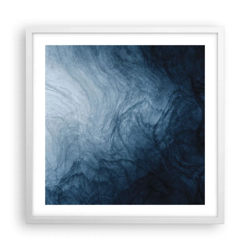 Póster en marco blanco - En las profundidades - 50x50 cm