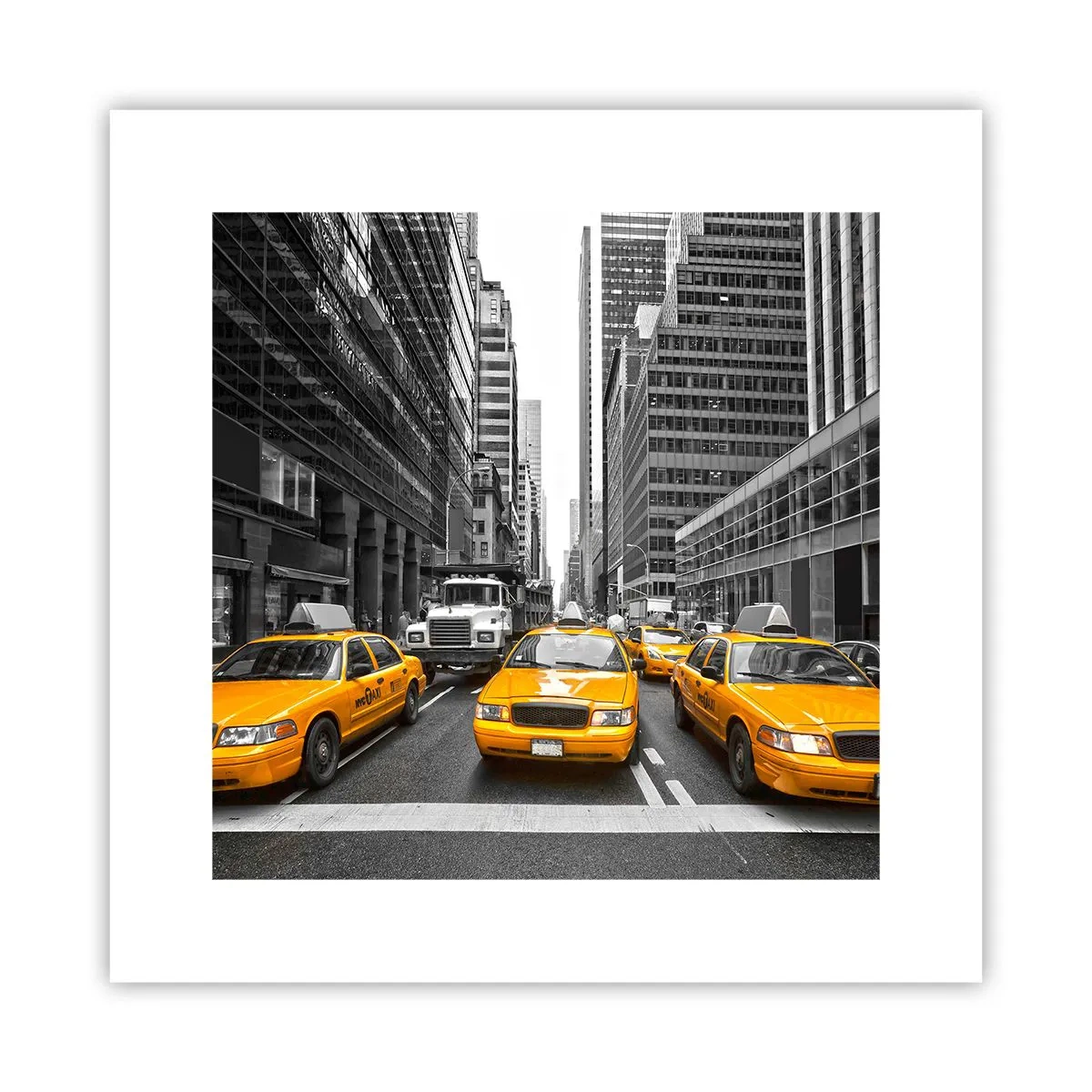 Póster - Nosotros somos los que damos color a la ciudad - 30x30 cm