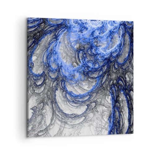 Cuadro sobre lienzo - Impresión de Imagen - El nacimiento de una ola - 50x50 cm