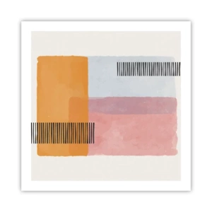 Póster - La rectitud - 60x60 cm