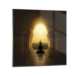 Cuadro sobre vidrio - Impresiones sobre Vidrio - Armonía total - 50x50 cm