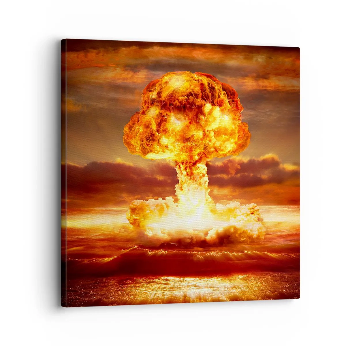 Cuadro sobre lienzo - Impresión de Imagen - Y habrá un final - 30x30 cm