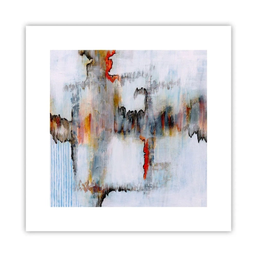 Póster - Abstracto sobre el agua - 30x30 cm