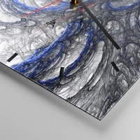 Esfera sin numeración, con rayas