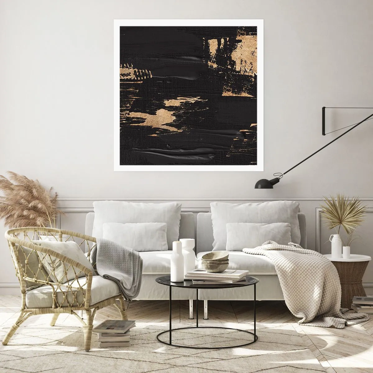 Póster - Un rastro de tacto - 50x50 cm