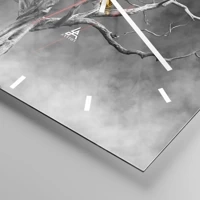 Esfera sin numeración, con rayas