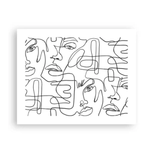 Póster - Entre emociones enredadas - 50x40 cm