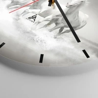 Esfera sin numeración, con rayas