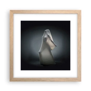 Póster en marco roble claro - Deseos ocultos - 30x30 cm