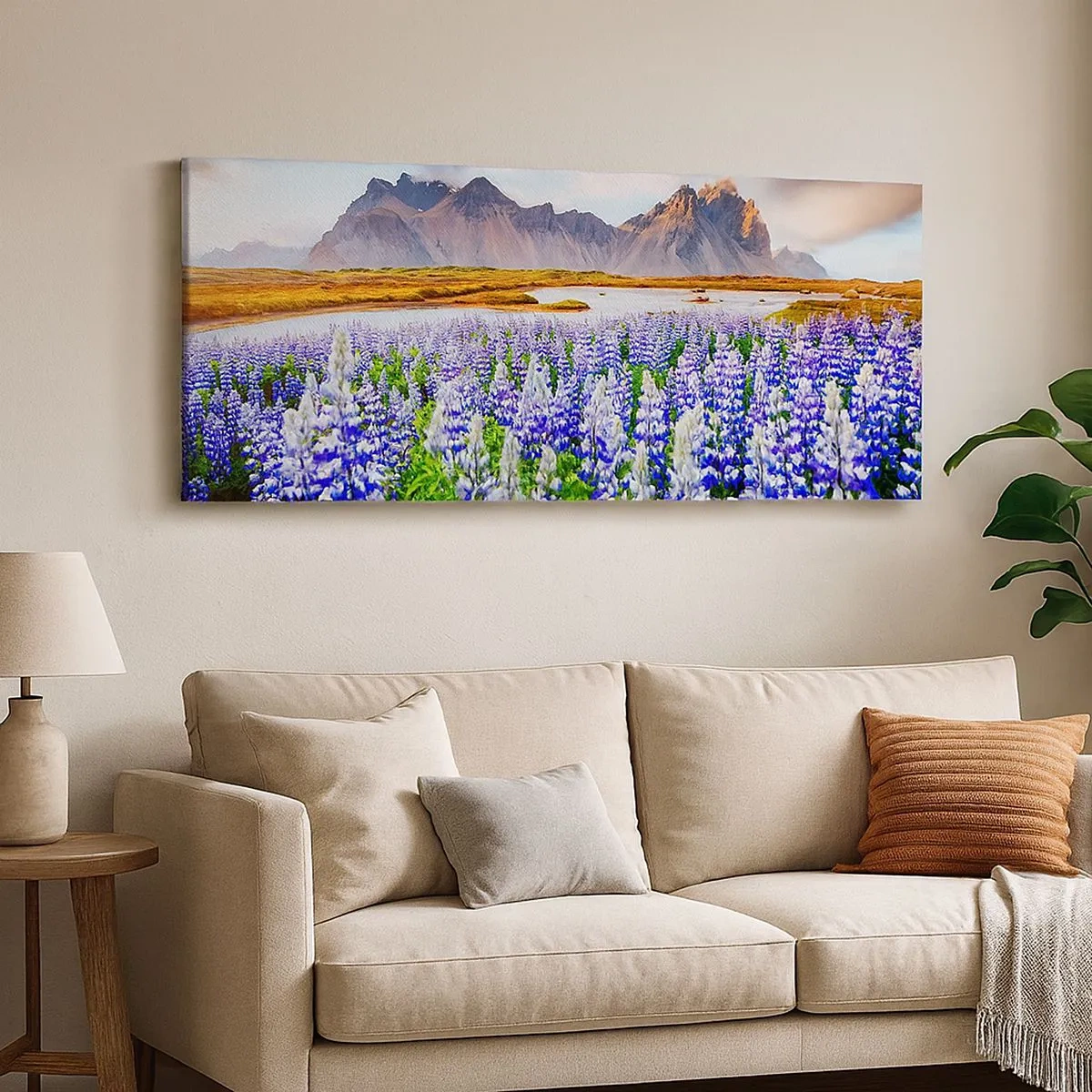 Cuadro sobre lienzo - Impresión de Imagen - La fuerza y la severidad junto a la dulzura - 100x40 cm